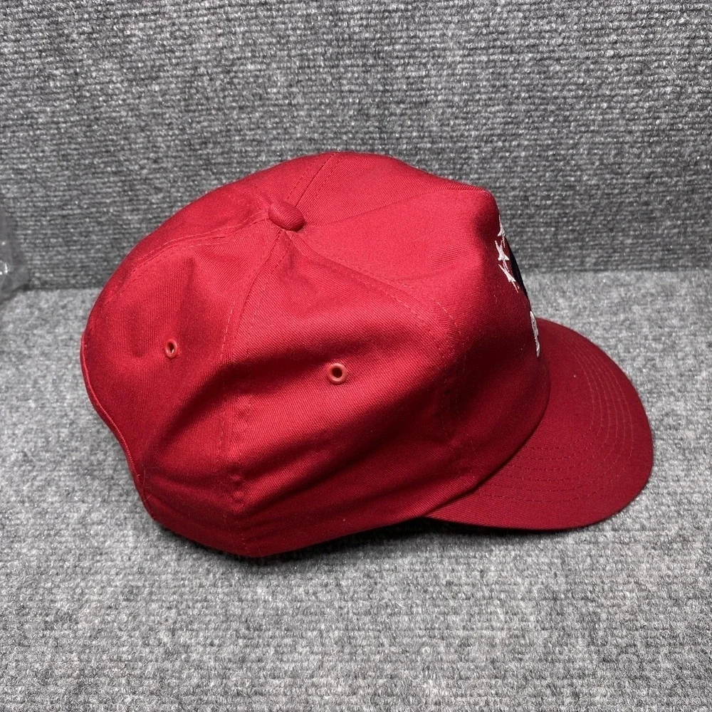 Patriot Seed Hat Cap Snap Back Red Embroidered Advertising Promo Mens Made USA